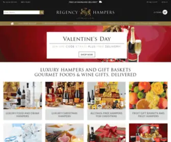 Regencyhampers.com(Luxury Hampers) Screenshot
