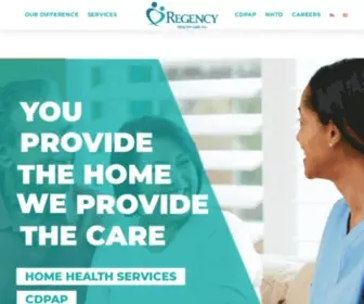 Regencyhcs.com(You Provide The Home) Screenshot