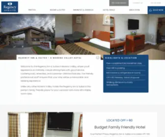 Regencyinnriverside.com(Budget Moreno Valley Hotel California) Screenshot