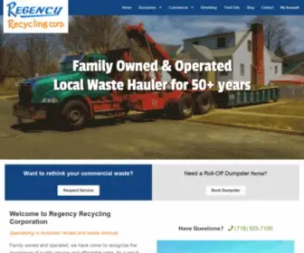 Regencyrecyclingcorp.com(Regency Recycling Corporation) Screenshot