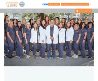 Regencysquaredental.com(Dentist in Davie FL) Screenshot