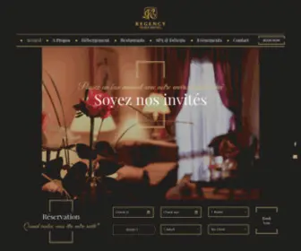 Regencytunis.com(Regency Tunis Hotel) Screenshot