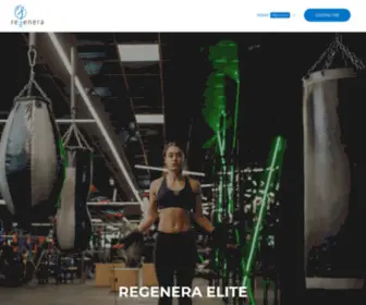 Regenerasport.com(Regenera Sport) Screenshot