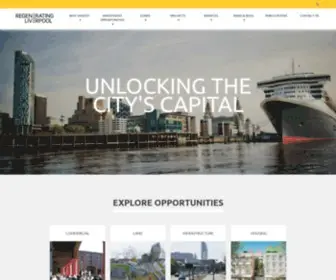 Regeneratingliverpool.com(Regenerating Liverpool) Screenshot