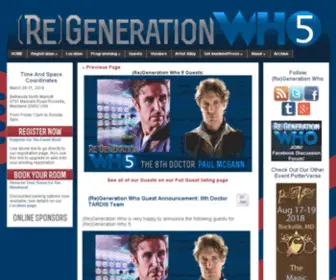 Regenerationwho.com(The Mid) Screenshot