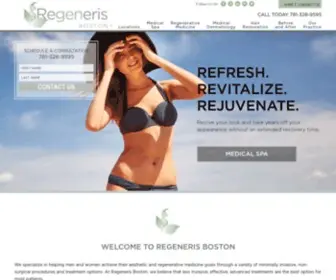 Regenerisboston.com(Regeneris Boston) Screenshot