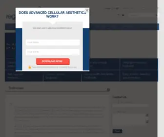 Regenetec.com(Home) Screenshot