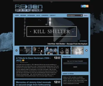 Regenmag.com(ReGen Magazine) Screenshot