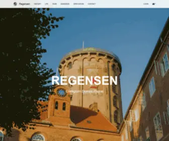 Regensen.dk(Home) Screenshot