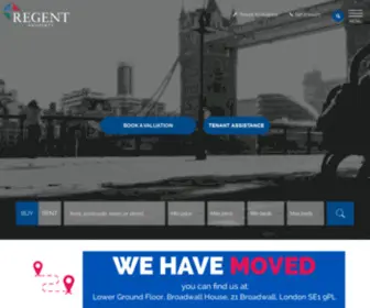 Regent-Property.com(Regent Property London) Screenshot