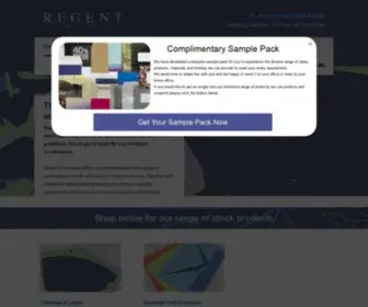Regentenvelopes.com(Greeting Card and Commercial Envelopes) Screenshot