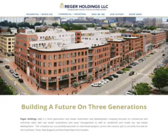 Regerholdings.com(Reger Holdings) Screenshot