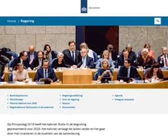 Regering.nl(Regering) Screenshot