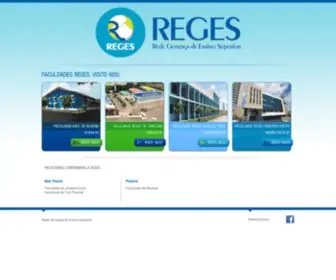 Reges.com.br(Rede Gonzaga de Ensino Superior) Screenshot