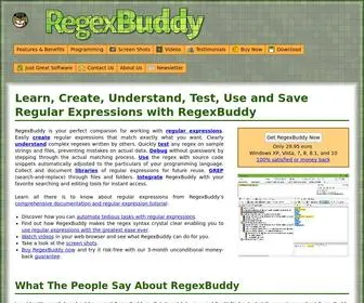 Regexbuddy.com(Regexbuddy) Screenshot