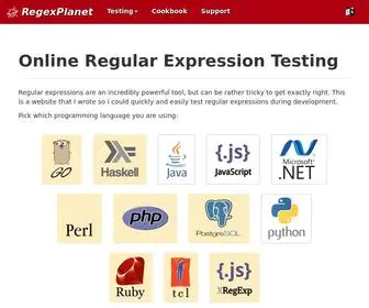 Regexplanet.com(Regexplanet) Screenshot