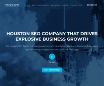 Regexseo.com(SEO marketing in Houston) Screenshot