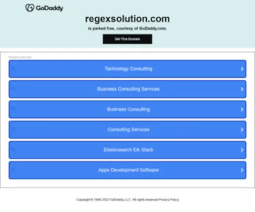 Regexsolution.com(Regexsolution) Screenshot