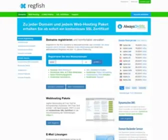 Regfish.de(Domains suchen) Screenshot