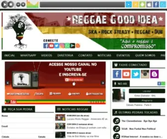 Reggaegoodidea.com(Reggae Good Idea) Screenshot