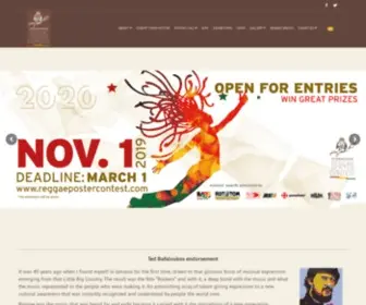 Reggaepostercontest.com(International Reggae Poster Contest) Screenshot