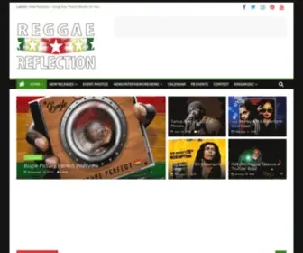 Reggaereflection.com(Reggae Photos and News) Screenshot