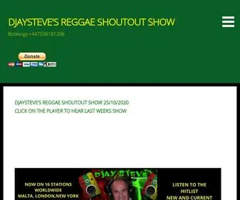 Reggaeshoutout.com(DJAYSTEVE'S REGGAE SHOUTOUT SHOW) Screenshot