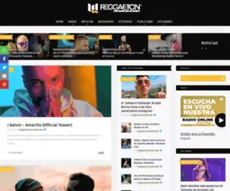 Reggaetoncolombia.net(Pagina) Screenshot