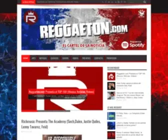 Reggaeton.com(News) Screenshot