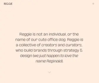 Reggiecreates.com(Reggie Creates) Screenshot