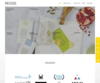 Reggs.com(Creative studio) Screenshot