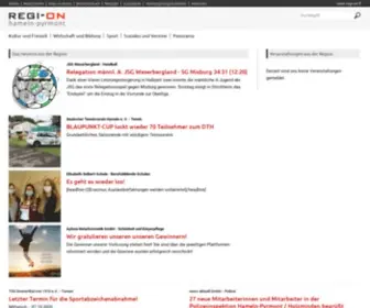Regi-ON.de(Nachrichten News Aktionen Veranstaltungen aus Hameln) Screenshot