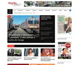 Regiaodeagueda.com(Primeira página) Screenshot