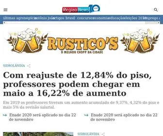 Regiaonews.com.br(Regi) Screenshot