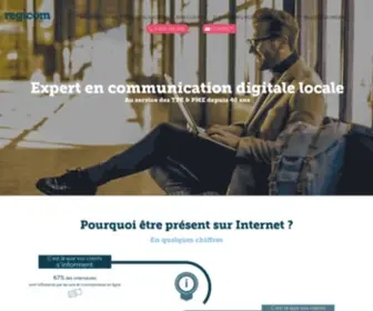 Regicom.fr(Regicom, Expert en Communication Digitale Locale) Screenshot