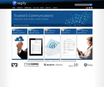 Regify.com(regify) Screenshot