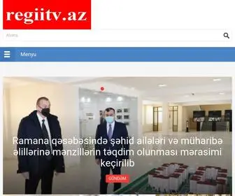 Regiitv.az(Xeber) Screenshot