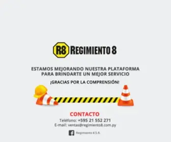 Regimiento8.com.py(Regimiento 8) Screenshot