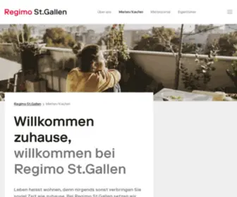 Regimo-Stgallen.ch(Wohnung) Screenshot