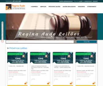 Reginaaudeleiloes.com.br(Regina) Screenshot