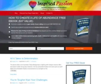 Reginacho.com(Inspired Passion) Screenshot