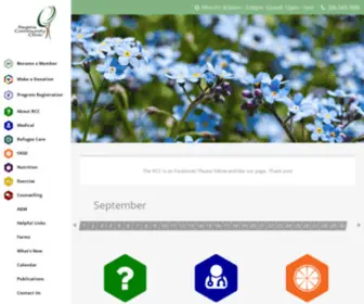 Reginacommunityclinic.ca(The Regina Community Clinic) Screenshot