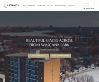 Regina.com(View apartments for rent in Regina. Legacy Tower) Screenshot