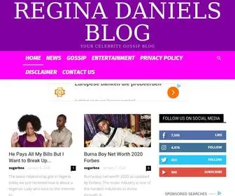 Reginadaniels.com.ng(Regina Daniels Blog) Screenshot