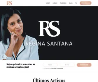 Reginasantana.com(Regina Santana) Screenshot