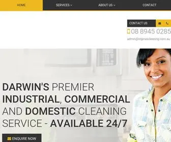 Reginascleaning.com.au(Reginas Cleaning Services) Screenshot