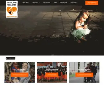 Regine-Sixt-Kinderhilfe.de(Homepage TRÄNCHEN TROCKNEN) Screenshot