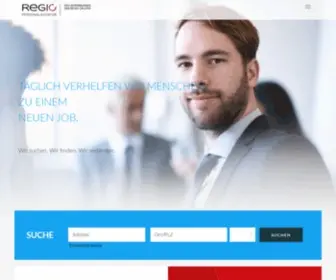 Regio-Personalagentur.de(Regio Personalagentur) Screenshot