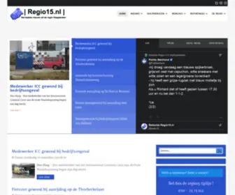 Regio15.nl(Het laatste nieuws uit de regio Haaglanden) Screenshot