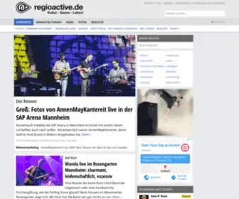 Regioactive.de(Kultur, Szene Leben) Screenshot